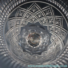 Load image into Gallery viewer, PAIR Vintage Edinburgh Crystal LARGE Water Goblets.  Fabulous KING JAMES Pattern. 9 inches (Code A)
