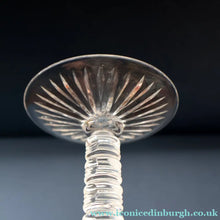 Load image into Gallery viewer, PAIR Vintage Edinburgh Crystal LARGE Water Goblets.  Fabulous KING JAMES Pattern. 9 inches (Code A)

