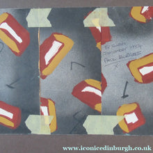 Load image into Gallery viewer, 1980s Abstract Painting Paul Burgess Camberwell of School of Art Dated 1984
