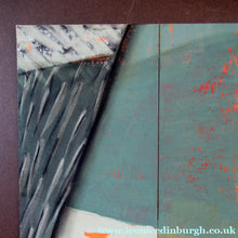 Load image into Gallery viewer, 1980s Abstract Painting Paul Burgess Camberwell of School of Art Dated 1984
