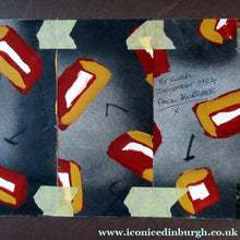 Load image into Gallery viewer, 1980s Abstract Painting Paul Burgess Camberwell of School of Art Dated 1984
