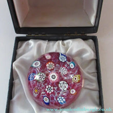 Load image into Gallery viewer, Boxed Paul Ysart Harland Paperweight Boxed with H Cane
