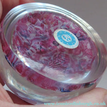 Load image into Gallery viewer, Boxed Paul Ysart Harland Paperweight Boxed with H Cane
