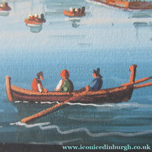 Load image into Gallery viewer, 1850s Antique PAIR OF Paintings of Naples and Vesusivus Erupting
