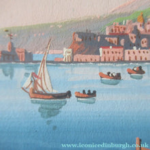 Load image into Gallery viewer, 1850s Antique PAIR OF Paintings of Naples and Vesusivus Erupting
