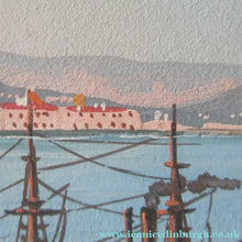 Load image into Gallery viewer, 1850s Antique PAIR OF Paintings of Naples and Vesusivus Erupting
