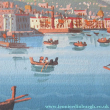 Load image into Gallery viewer, 1850s Antique PAIR OF Paintings of Naples and Vesusivus Erupting
