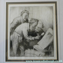 Load image into Gallery viewer, 1920s Percy Lancaster Three Print Connoisseures Limited Edition Etching. Pencil Signed

