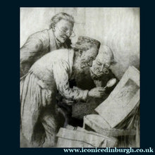 Load image into Gallery viewer, Percy Lancaster (1878 - 1951).  "Three Connoisseurs" or "The Print Collectors"  Etching and drypoint on paper
