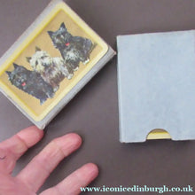 Load image into Gallery viewer, 1930s Art Deco Playing Cards with Terriers on the Back of Each
