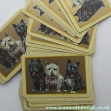 Load image into Gallery viewer, 1930s Art Deco Playing Cards with Terriers on the Back of Each

