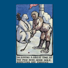 Load image into Gallery viewer, SCOTTISH ART: Charles Rennie Dowell ( 1867 - 1935). Four Little Watercolour Illustrations Relating to the Race for the North Pole in 1909
