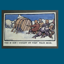 Load image into Gallery viewer, SCOTTISH ART: Charles Rennie Dowell ( 1867 - 1935). Four Little Watercolour Illustrations Relating to the Race for the North Pole in 1909
