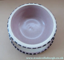 Load image into Gallery viewer, POOLE 1920s Carter, Stabler and Adams Small Footed Bowl or Grapefruit Dish. Rare ABSTRACT Pattern

