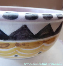 Load image into Gallery viewer, POOLE 1920s Carter, Stabler and Adams Small Footed Bowl or Grapefruit Dish. Rare ABSTRACT Pattern
