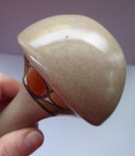 Load image into Gallery viewer, 1970s POOLE POTTERY Vase OLYMPUS with Rare Stylised Seville Oranges Pattern
