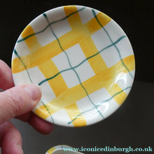 Load image into Gallery viewer, Popular 1950s Gravy Boat Plus Underplate. Attractive Yellow HABITANT Pattern by Meakin
