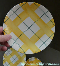 Load image into Gallery viewer, Popular 1950s Pair of Trios. Attractive Yellow HABITANT Pattern by Meakin Media 1 of 13
