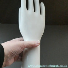 Load image into Gallery viewer, 1971 General Porcelain USA Porcelain Glove Mould 1971. Hand Painted
