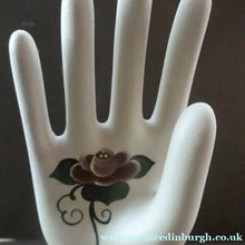 Load image into Gallery viewer, 1971 General Porcelain USA Porcelain Glove Mould 1971. Hand Painted
