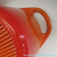 Load image into Gallery viewer, Pre-loved Le Crueset Doufeu Large Lidded Casserole Pot. Volcano Orange
