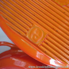 Load image into Gallery viewer, Pre-loved Le Crueset Doufeu Large Lidded Casserole Pot. Volcano Orange
