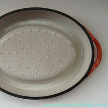 Load image into Gallery viewer, Pre-loved Le Crueset Doufeu Large Lidded Casserole Pot. Volcano Orange

