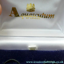 Load image into Gallery viewer, AQUASCUTUM Tartan Cufflinks. In original retail box. UNWORN
