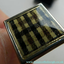 Load image into Gallery viewer, AQUASCUTUM Tartan Cufflinks. In original retail box. UNWORN
