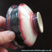 Load image into Gallery viewer, Pretty 1980s Aldermaston British Art Pottery Small Footed Bowl
