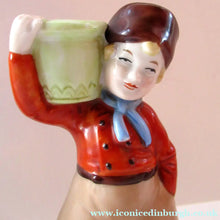 Load image into Gallery viewer, Dutch Boy and Girl Pair of Art Deco Candlesticks
