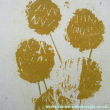 Load image into Gallery viewer, Pretty Vintage FRENCH Colour Etching. Artist's Edition. Titled: Fleurs Jaune. With indistinct pencil signature
