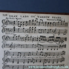 Load image into Gallery viewer, Published 1818. Rare GEORGIAN Scottish Music Book. The Miniature Museum of Scotch Songs. Volume One
