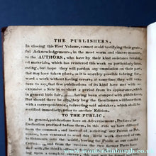 Load image into Gallery viewer, Published 1818. Rare GEORGIAN Scottish Music Book. The Miniature Museum of Scotch Songs. Volume One
