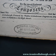 Load image into Gallery viewer, Published 1818. Rare GEORGIAN Scottish Music Book. The Miniature Museum of Scotch Songs. Volume One
