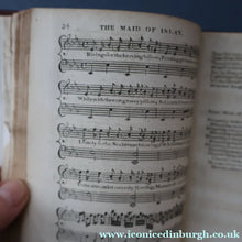 Load image into Gallery viewer, Published 1818. Rare GEORGIAN Scottish Music Book. The Miniature Museum of Scotch Songs. Volume One
