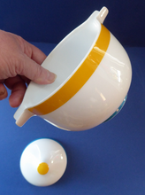 Load image into Gallery viewer, 1960s ROSENTHAL Studio Line Lidded Bowl. Rare PUNKTAL Design by Wolf Karnagels
