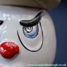 Load image into Gallery viewer, Quirky 1950s Coin Bank SWEAR BOX. Comical man with Two Expressive Faces
