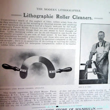 Load image into Gallery viewer, RARE 1905 ART MAGAZINE. The Modern Lithographer. Published London Sept 1905; Includes Genuine Art Nouveau Lithograph
