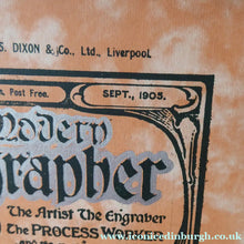 Load image into Gallery viewer, RARE 1905 ART MAGAZINE. The Modern Lithographer. Published London Sept 1905; Includes Genuine Art Nouveau Lithograph
