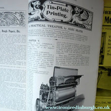 Load image into Gallery viewer, RARE 1906 ART MAGAZINE. The Modern Lithographer. Published London February 1906; Includes Genuine Art Nouveau Lithograph
