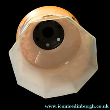 Load image into Gallery viewer, 1920s Art Deco Czech Glass Lamp with Oriental Motifs
