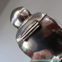 Load image into Gallery viewer, Rare 1920s ART DECO WMF Duck Inkwell on Faceted Clear Crystal Base 
