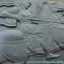 Load image into Gallery viewer, 1930s Art Deco Elo Ware Cigar Box. Persian Warrior on Horseback
