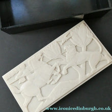 Load image into Gallery viewer, 1930s Elo Ware Early Black and White Plastic Box Art Deco with Lid
