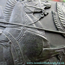 Load image into Gallery viewer, 1930s Art Deco Elo Ware Cigar Box. Persian Warrior on Horseback
