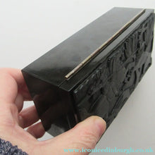 Load image into Gallery viewer, 1930s Art Deco Elo Ware Cigar Box. Persian Warrior on Horseback
