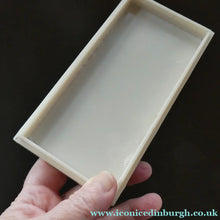 Load image into Gallery viewer, 1930s Elo Ware Early Black and White Plastic Box Art Deco with Lid
