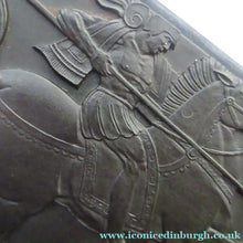 Load image into Gallery viewer, 1930s Art Deco Elo Ware Cigar Box. Persian Warrior on Horseback
