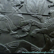 Load image into Gallery viewer, 1930s Art Deco Elo Ware Cigar Box. Persian Warrior on Horseback
